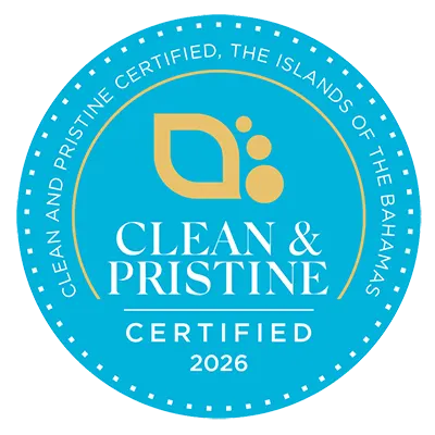 Clean & Pristine 2026 Certification Logo, Bahamas